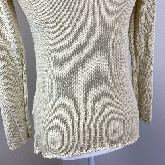Vero Moda Cream Chunky Knit Long Sleeve Sweater women’s size XS - Picture 10 of 10